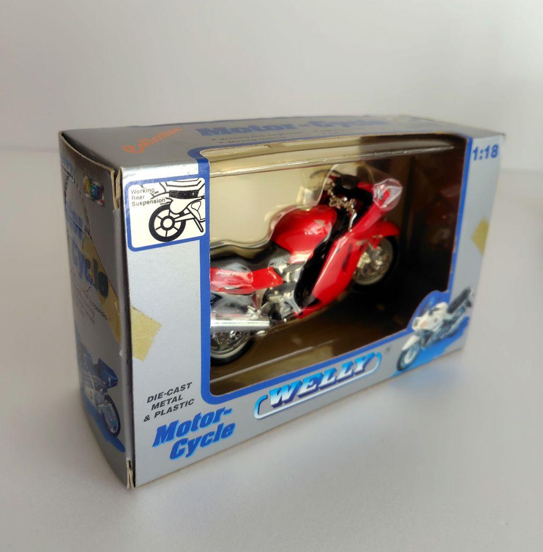 WELLY バイク『YAMAHA』『』『HONDA』1:18　6個セット
