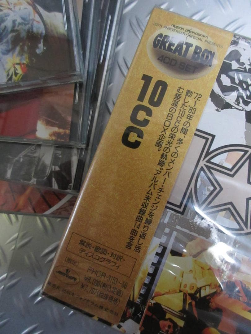★10cc / GREAT BOX 4CD SET★4枚組◇CD-BOX