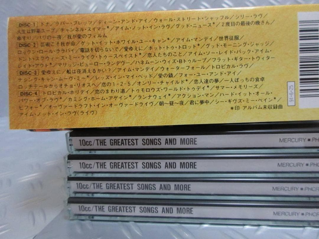 ★10cc / GREAT BOX 4CD SET★4枚組◇CD-BOX