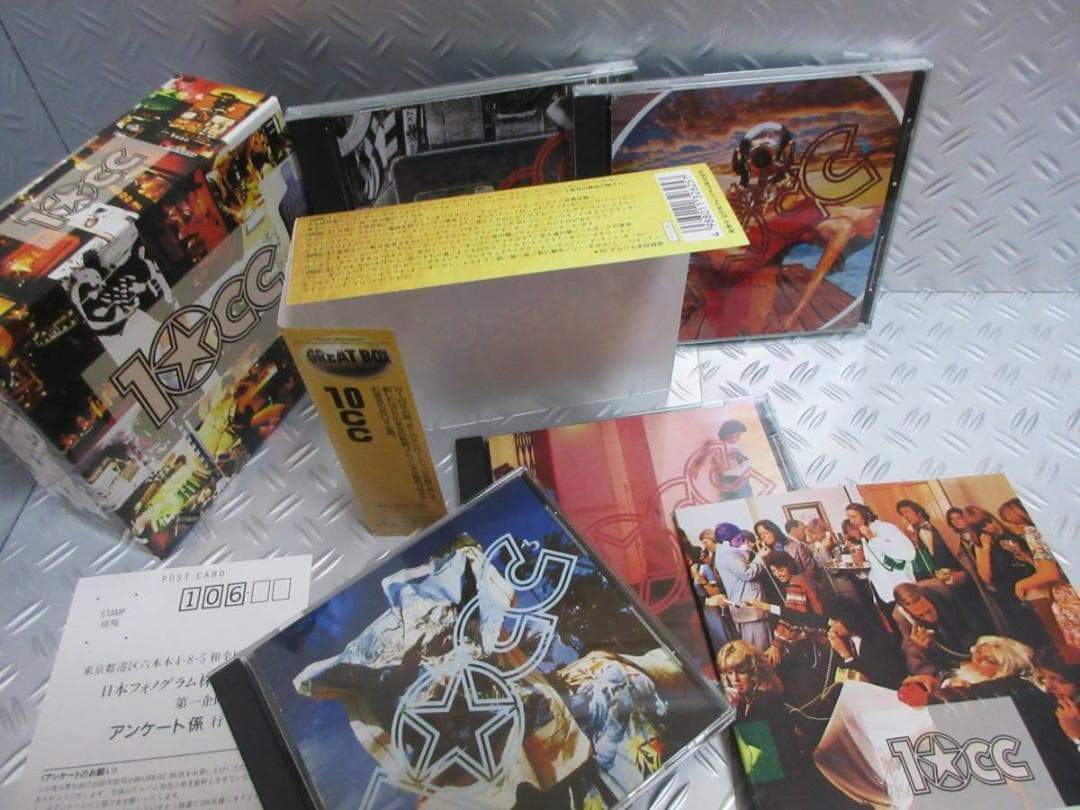★10cc / GREAT BOX 4CD SET★4枚組◇CD-BOX