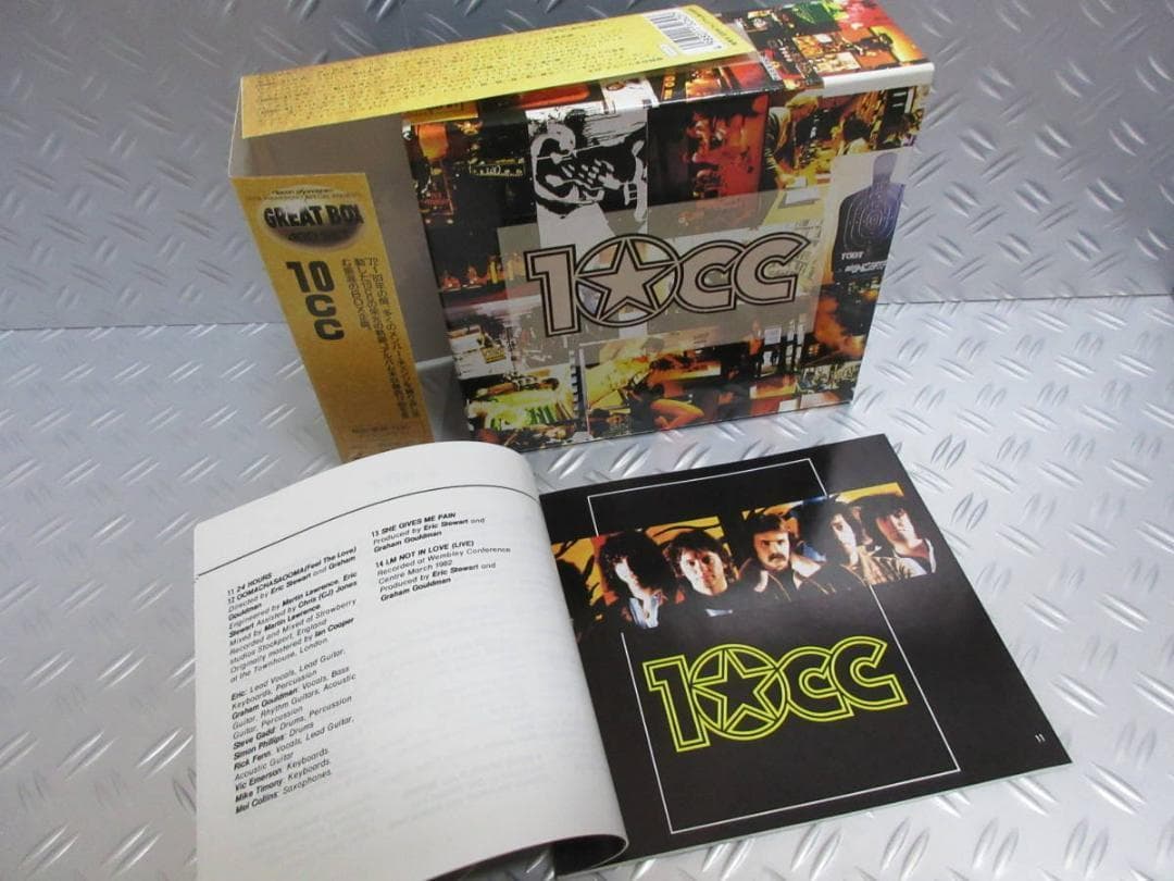 ★10cc / GREAT BOX 4CD SET★4枚組◇CD-BOX