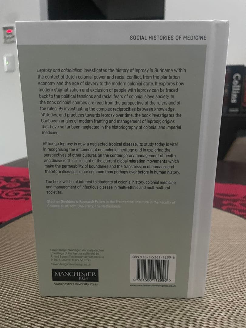 洋書 Stephen Snelders Leprosy and colonialism