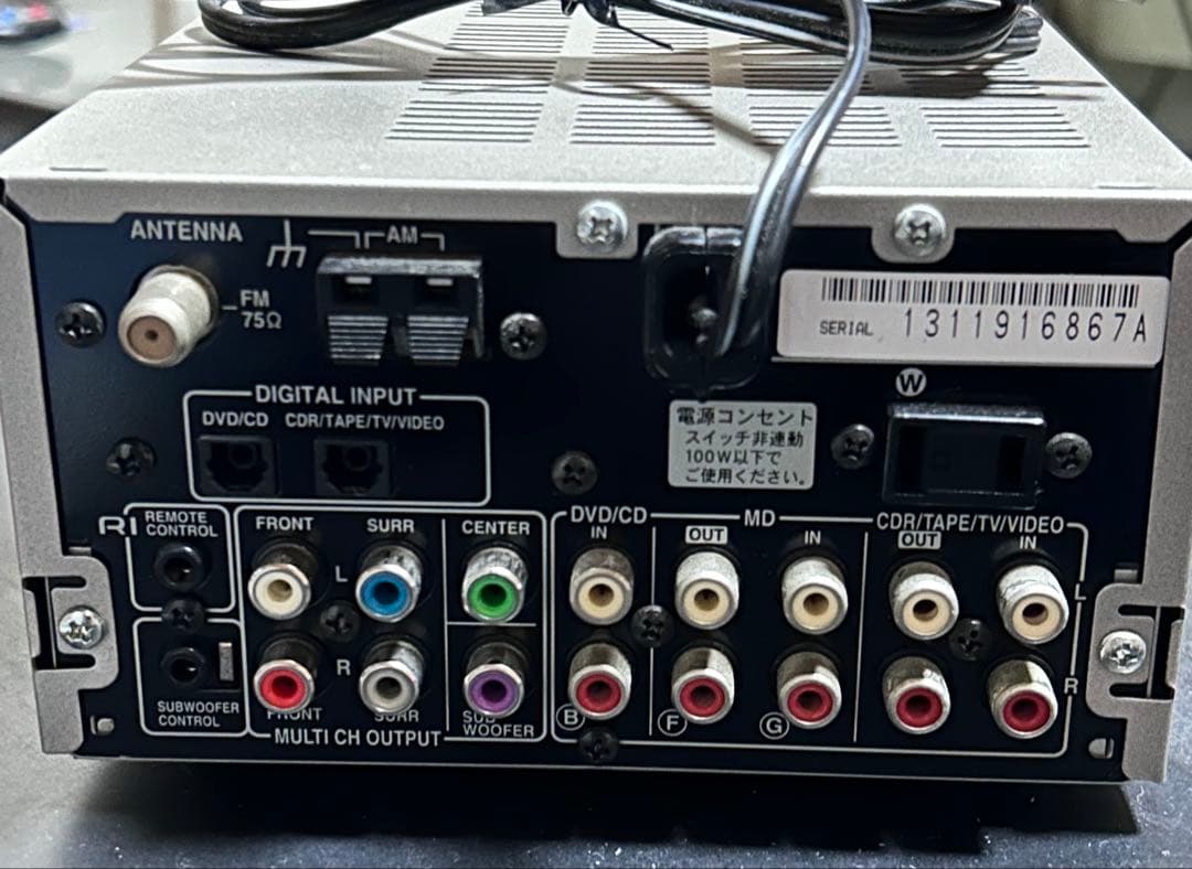 値下げONKYO サラウンドAVセット　PR-155 SWA-155 D-L1X
