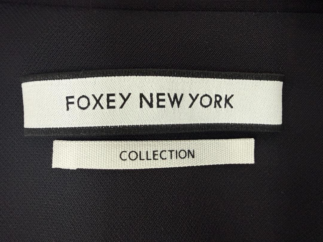 未使用★大人気★FOXEY/フォクシーCOLLECTIONコート マリン希少42