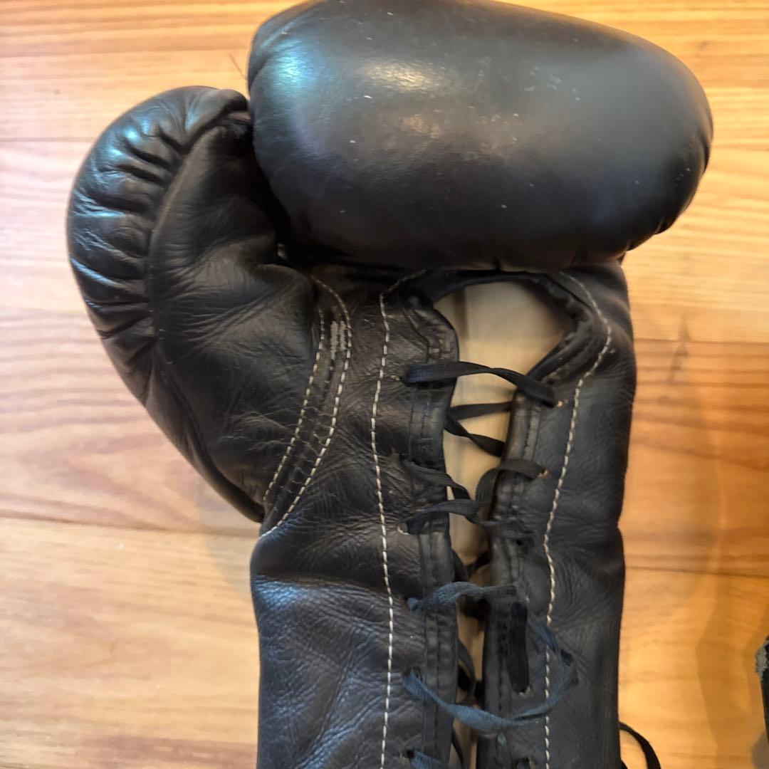 90s USA製 Everlast 本革14oz グローブ