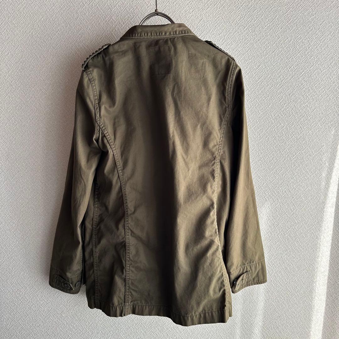ヒステリックグラマー M65 スタッズ ミリタリージャケット オリーブ