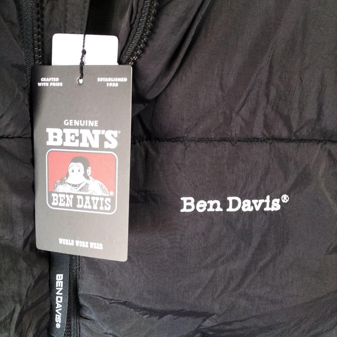 ナオキ　Ben Davis ブラック ダウンベスト Lサイズ　未使用