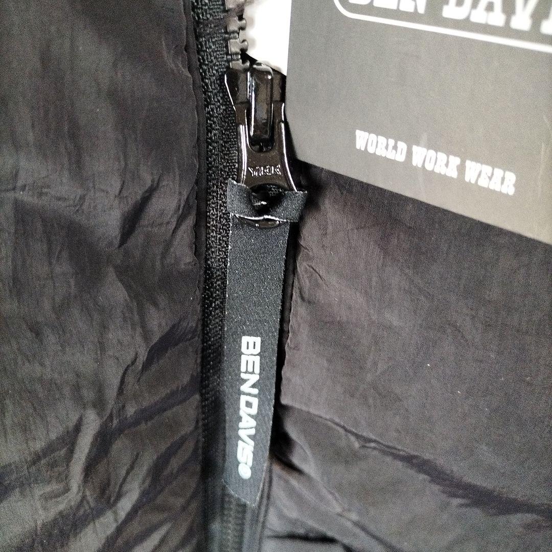 ナオキ　Ben Davis ブラック ダウンベスト Lサイズ　未使用