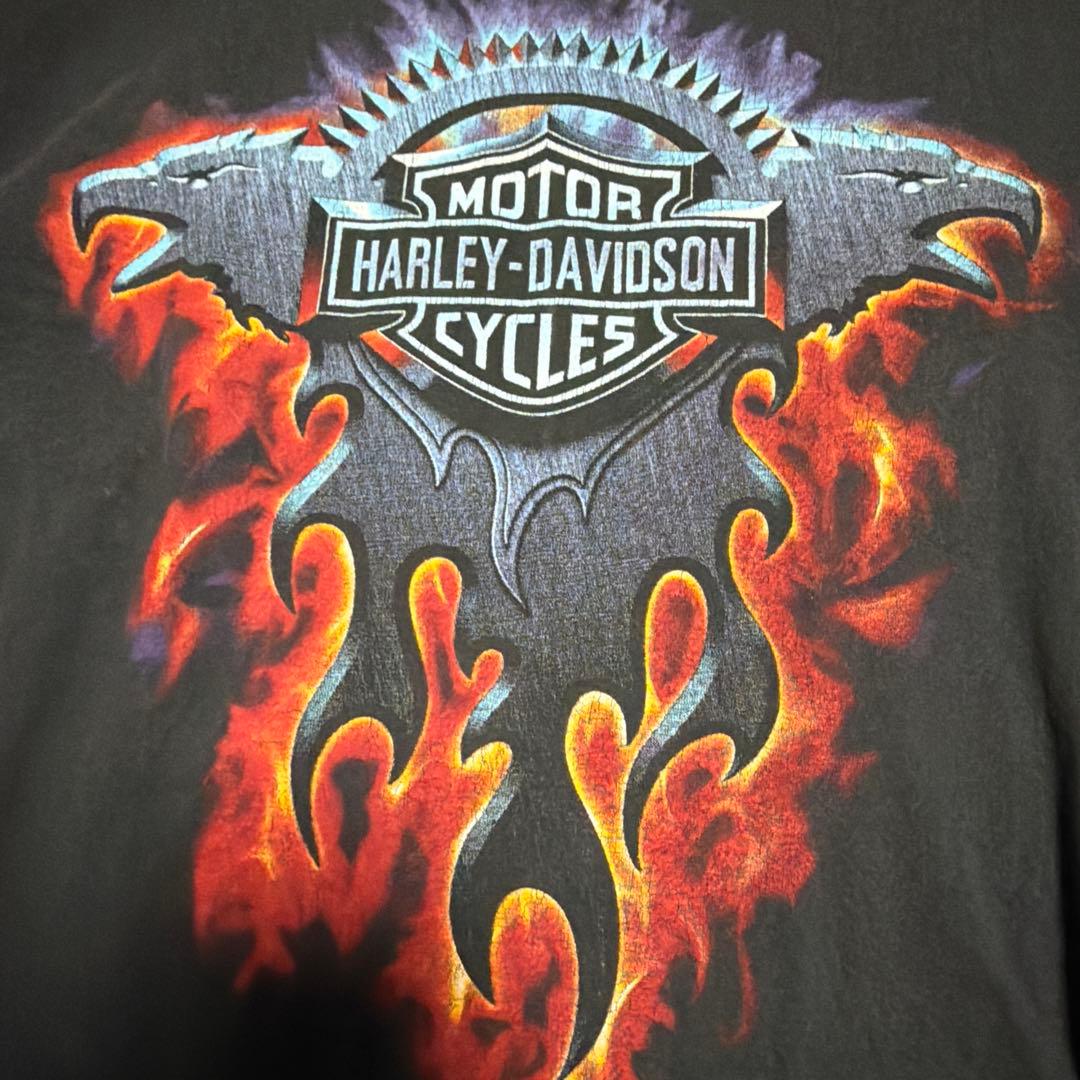 r*d様 90s USA Harley-Davidson Tシャツ ブラック フ