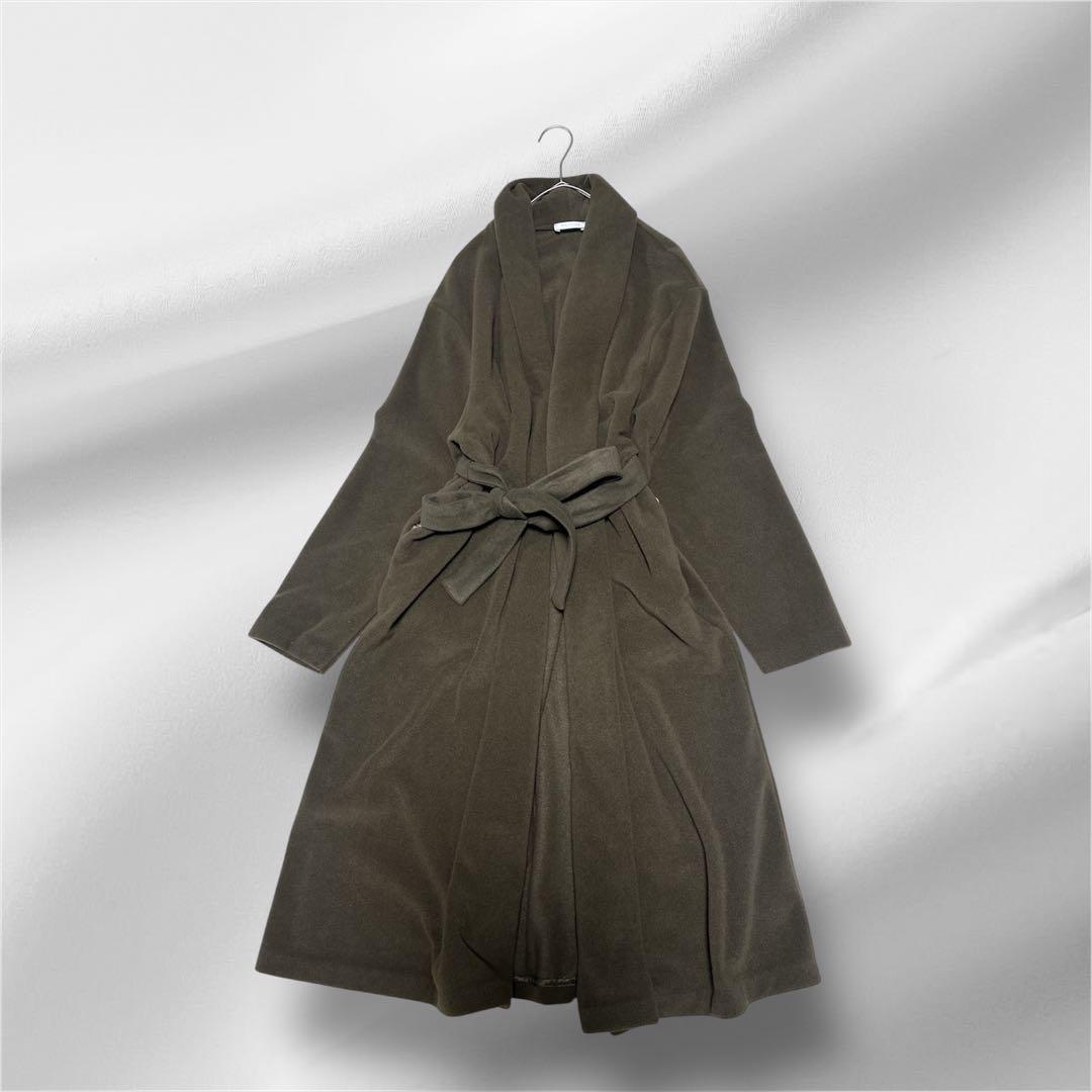 新品23AW Ballsey トスカーナジャージー ショールカラーコート