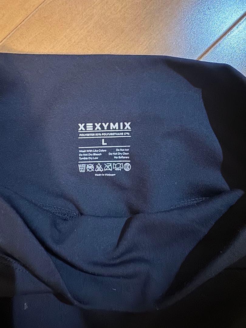 ヨガウエア 3点セット xexymix　ブラック
