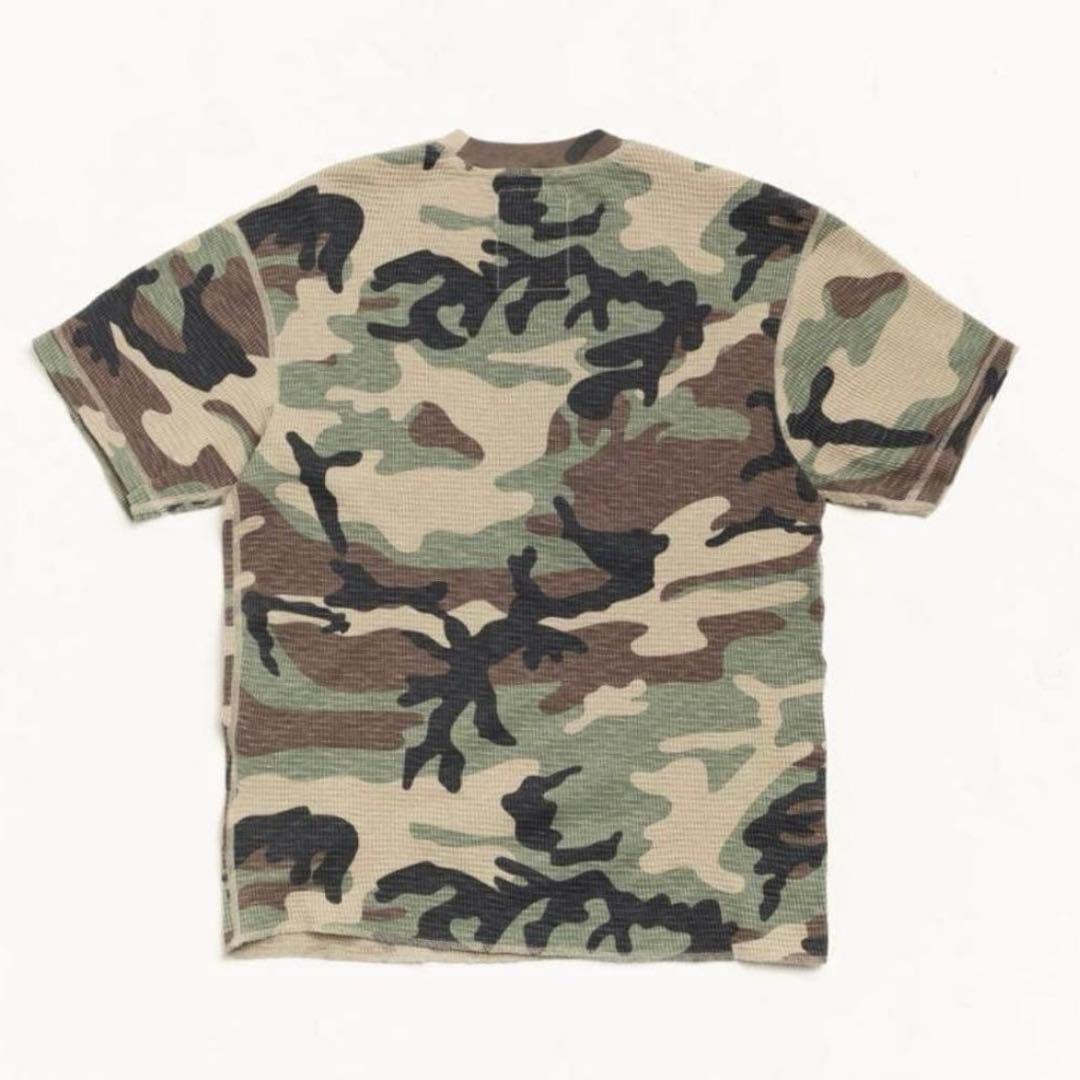 STUSSY サーマル Tシャツ 迷彩 PIGMENT DYED THERMAL