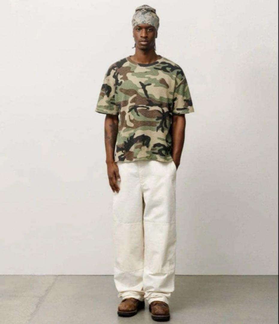 STUSSY サーマル Tシャツ 迷彩 PIGMENT DYED THERMAL
