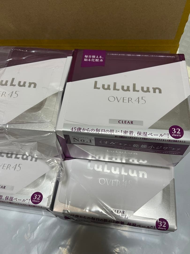 LuLuLun OVER 45 フェイスマスク 32シート4個セット