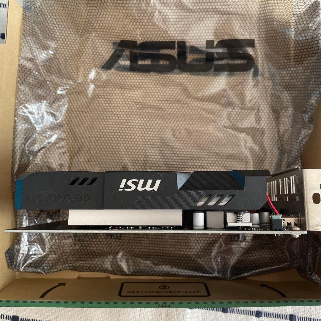 送料込 美品 実働少なめ MSI GTX 1650 AERO ITX 4G OC