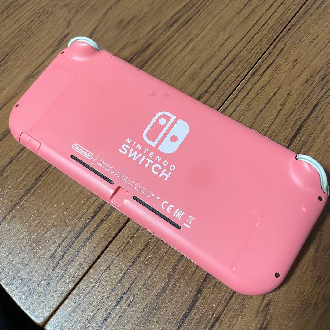 Switch Light コーラルピンク ◆ジャンク◆本体のみ