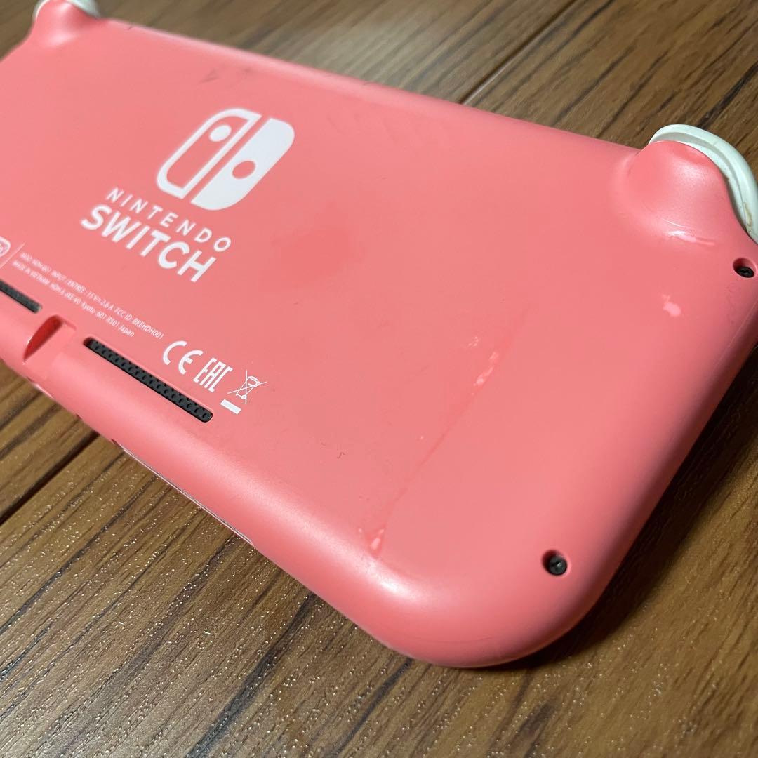 Switch Light コーラルピンク ◆ジャンク◆本体のみ