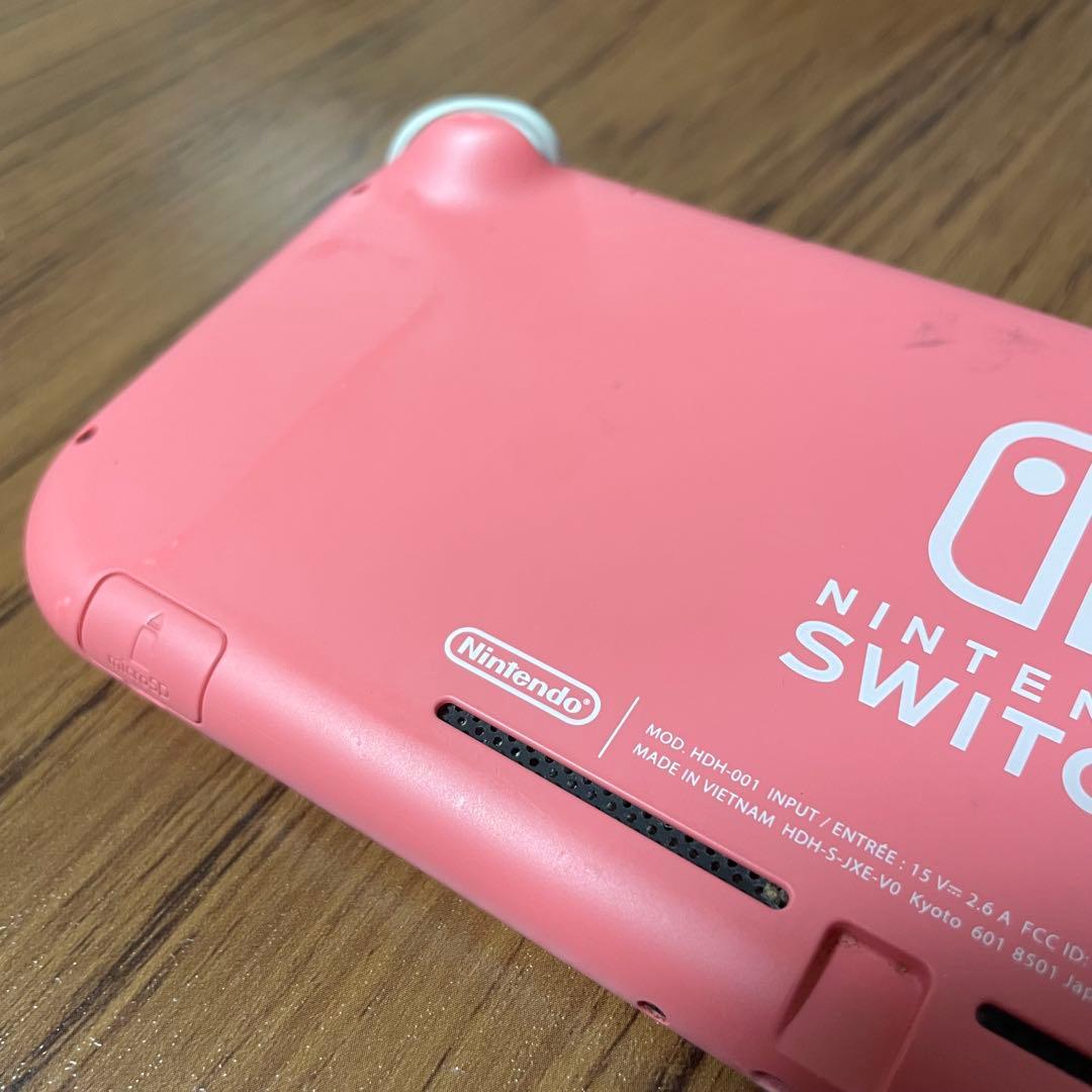 Switch Light コーラルピンク ◆ジャンク◆本体のみ