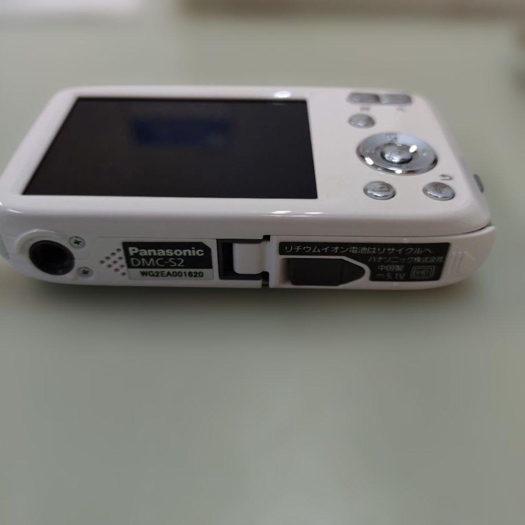 Panasonic DMC-S2 ホワイト デジタルカメラ　動作確認済