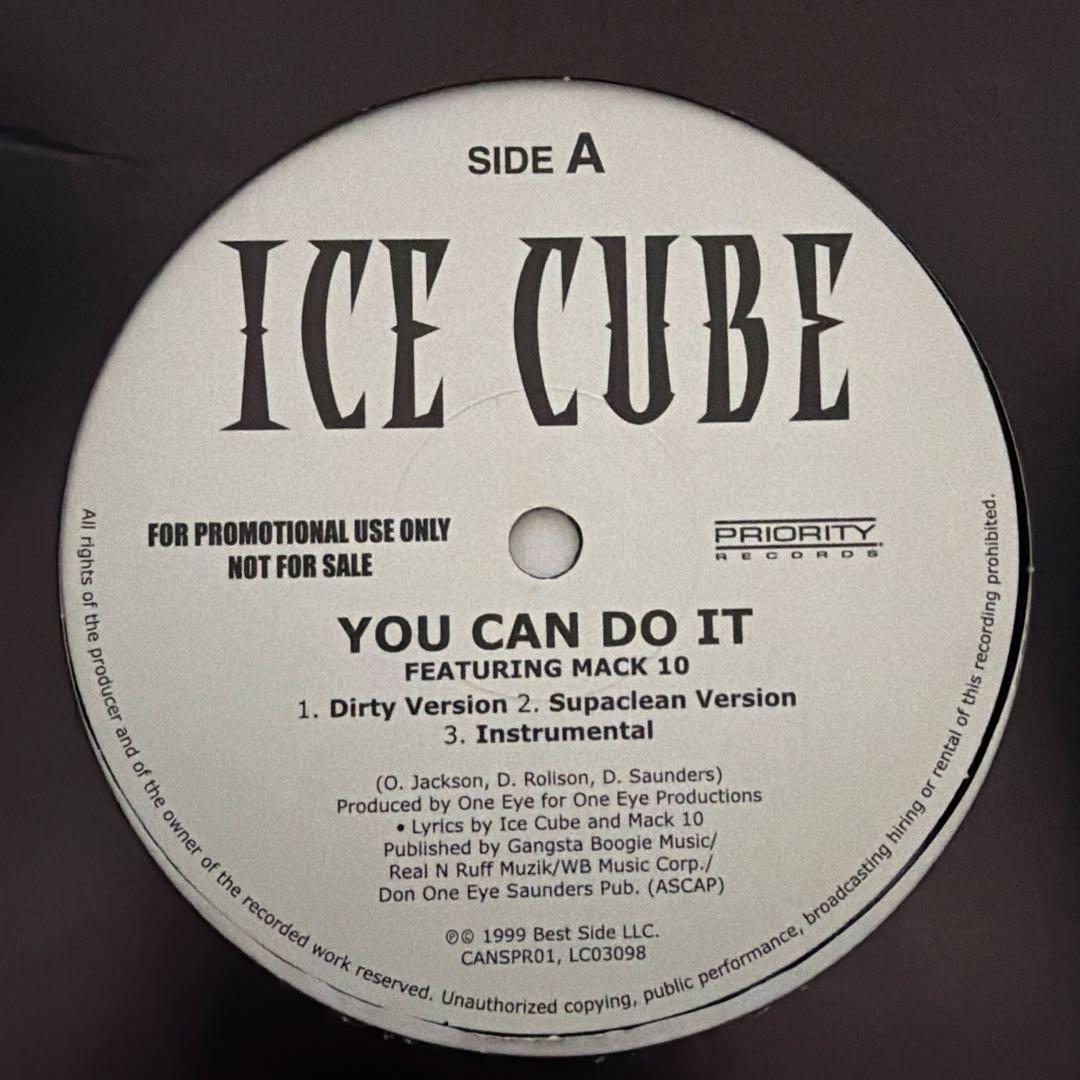 ICE CUBE レコード4枚セットYOU CAN DO IT 他