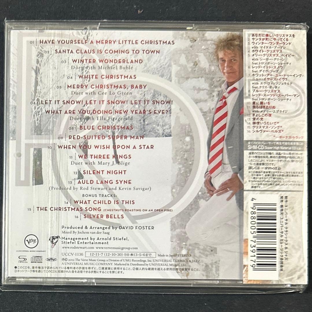 国内盤！SHM-CD！ロッド・スチュワート / メリー・クリスマス,ベイビー