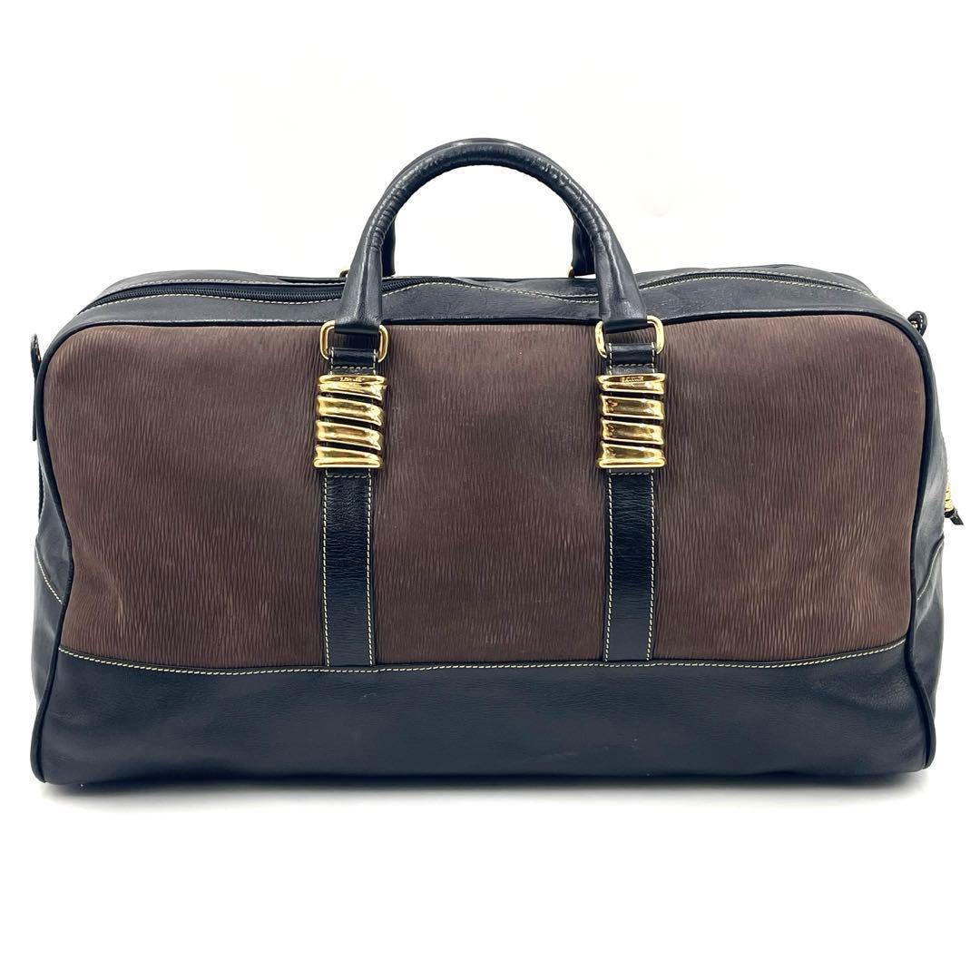 【極美品】ロエベ LOEWE ベラスケス ボストンバッグ 2way 大容量