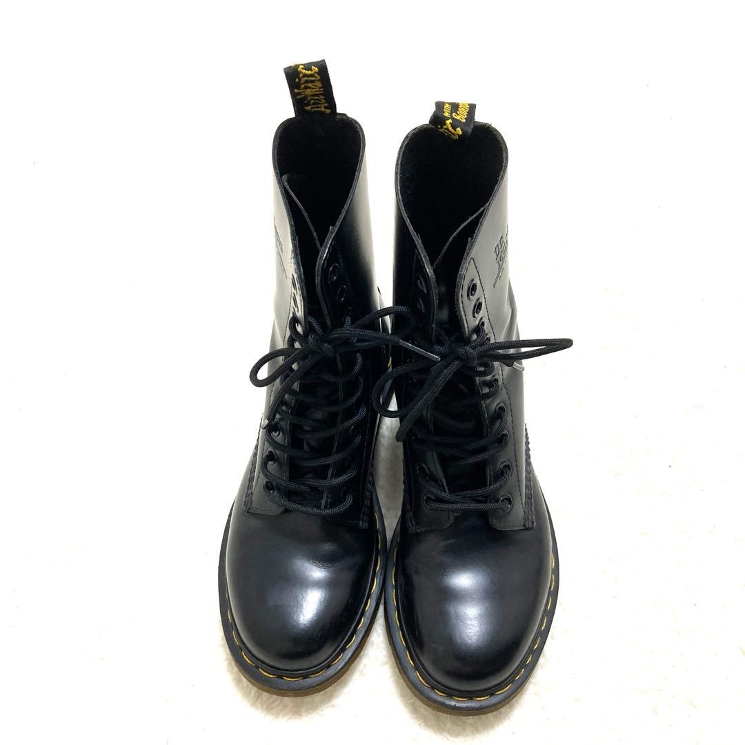【ちーこ】　Dr. Martens ブラックブーツ 10ホール UK5