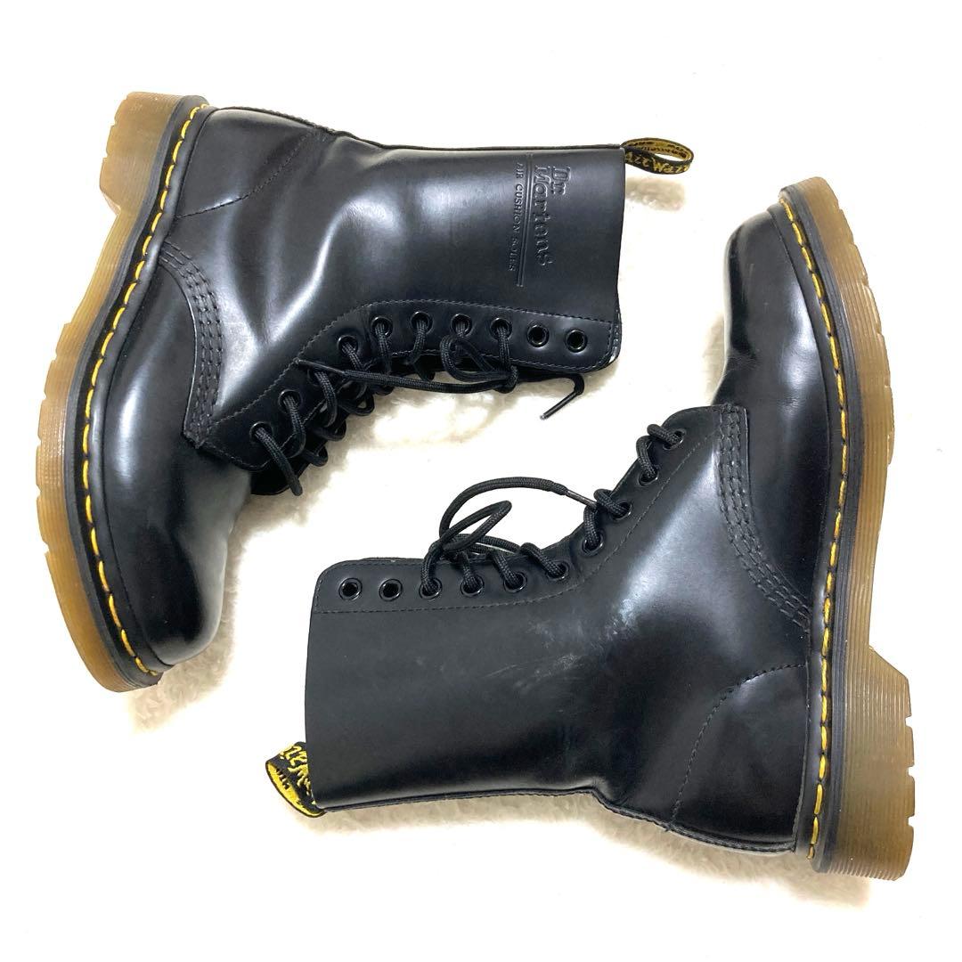 【ちーこ】　Dr. Martens ブラックブーツ 10ホール UK5