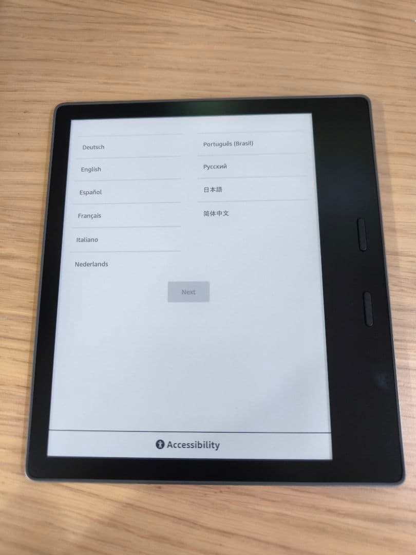 【希少/美品】Kindle Oasis 第10世代 32GB 広告付 物理ボタン