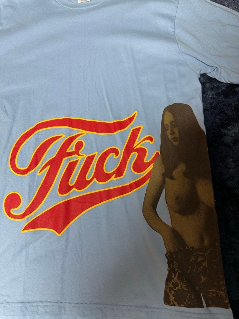 supreme Hysteric Glamour Fuck Tee “Blue”