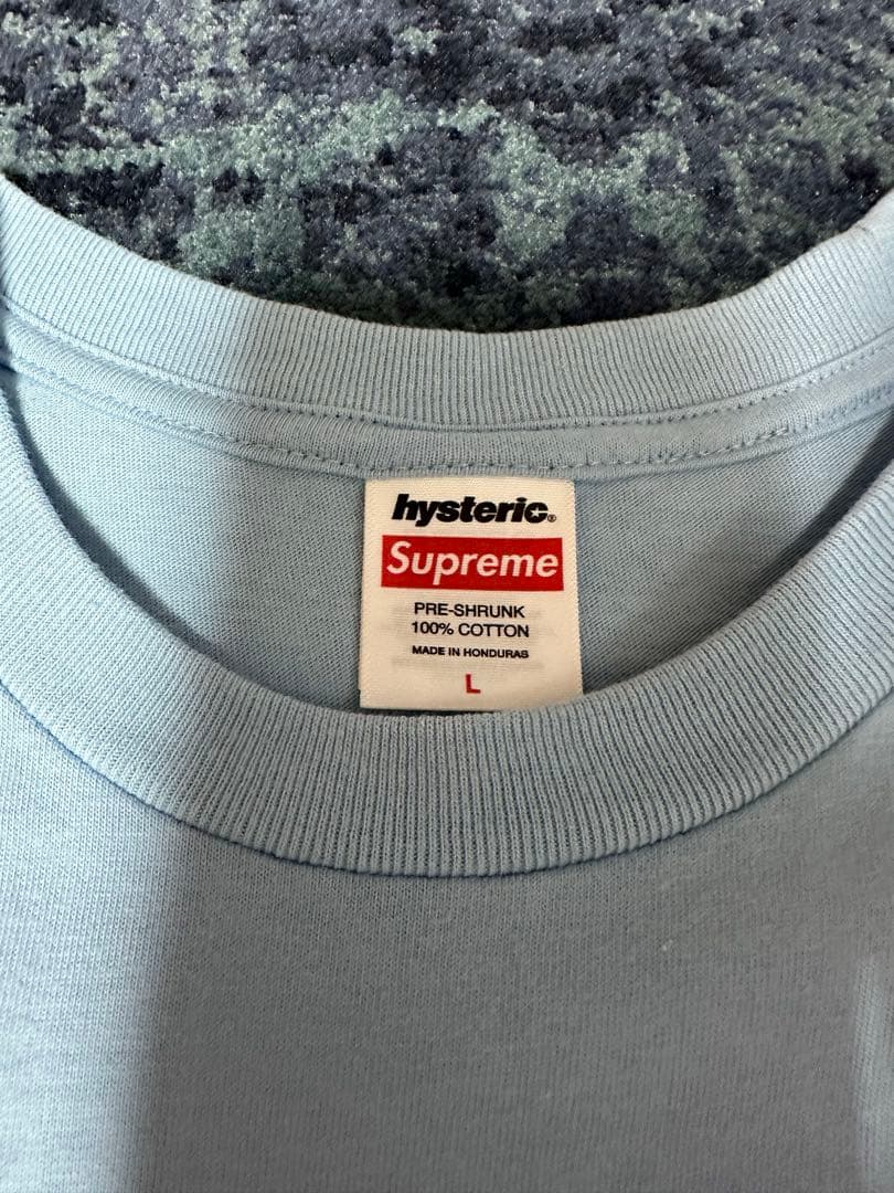 supreme Hysteric Glamour Fuck Tee “Blue”