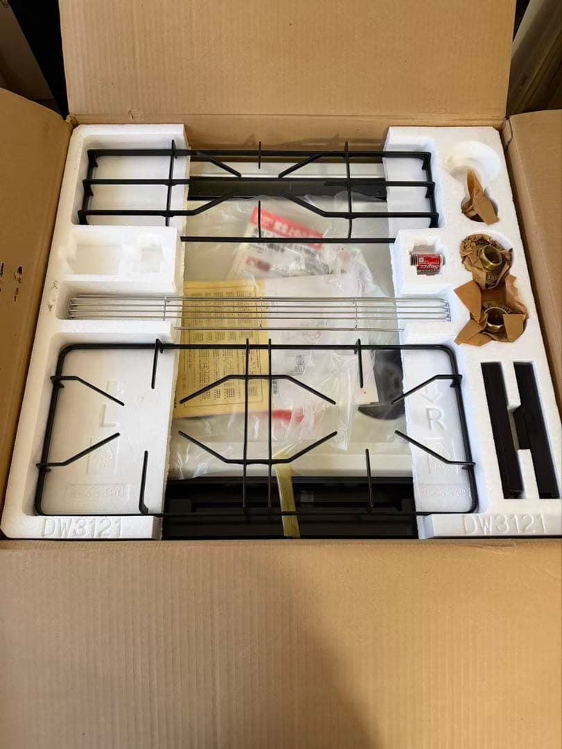 新品未使用　HARMAN ガスビルトインコンロ　LPガス