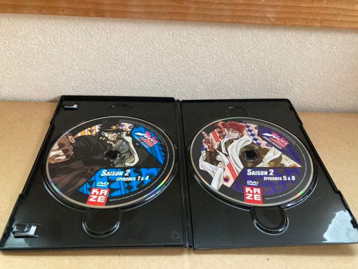 T*O様 ジョジョの奇妙な冒険シーズン2海外版6ディスク