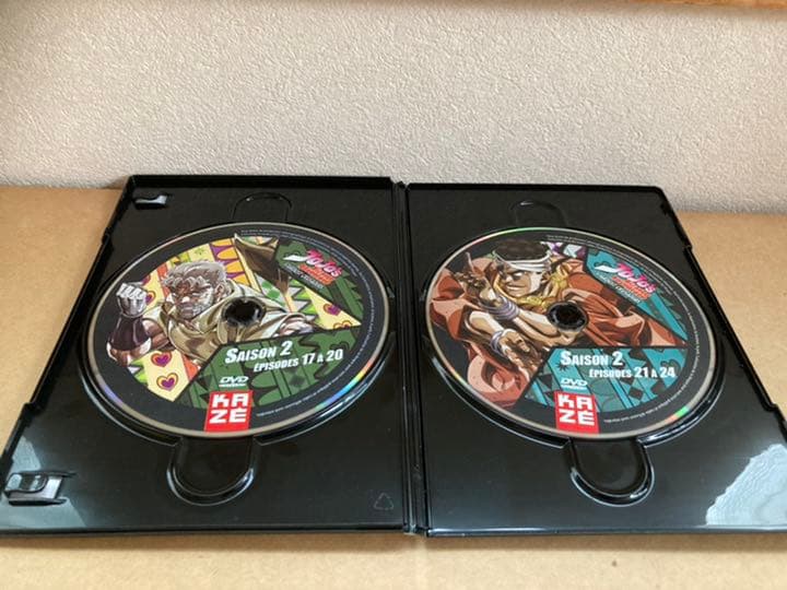 T*O様 ジョジョの奇妙な冒険シーズン2海外版6ディスク