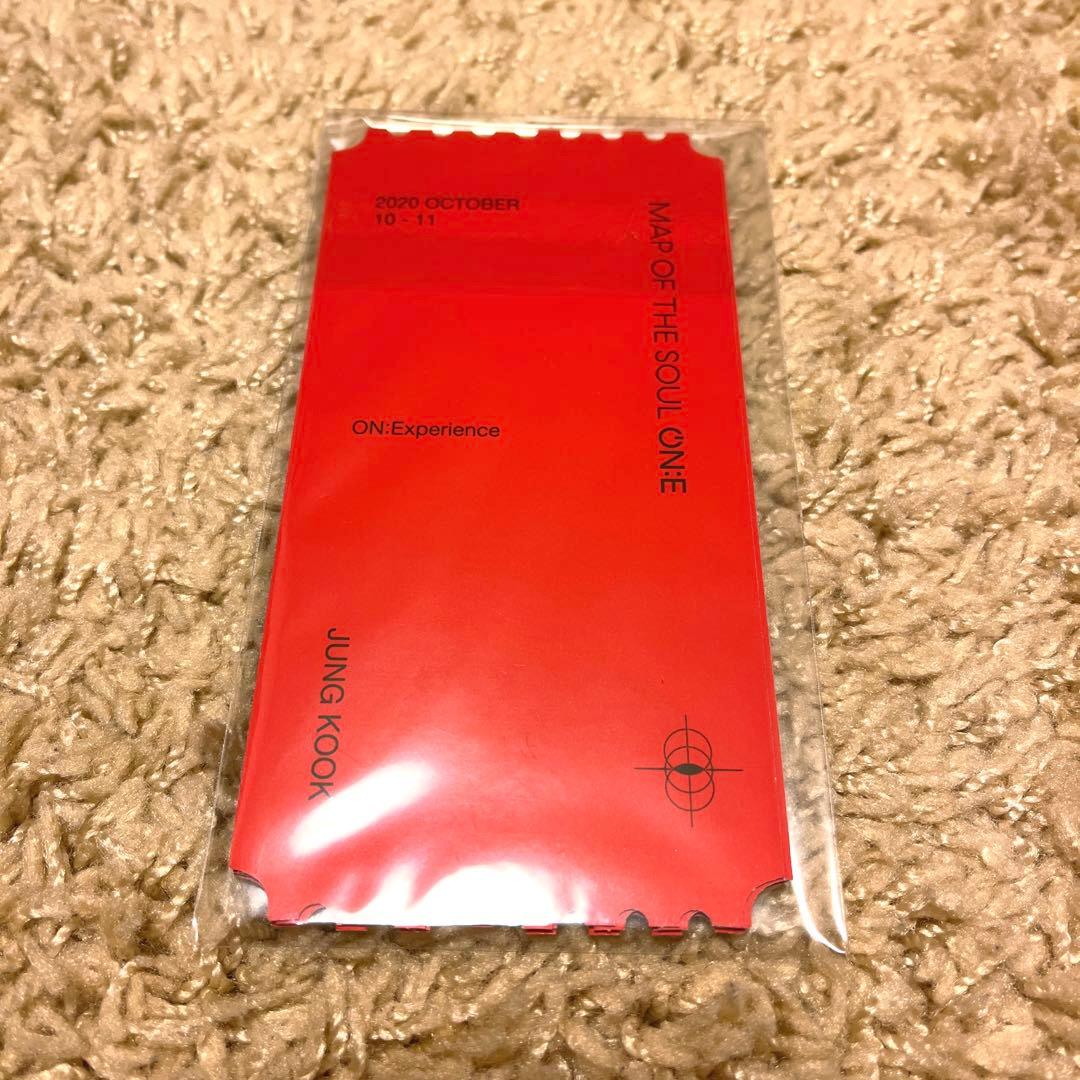 BTS MAP OF THE SOUL ON:E ジョングク トレカ DVD