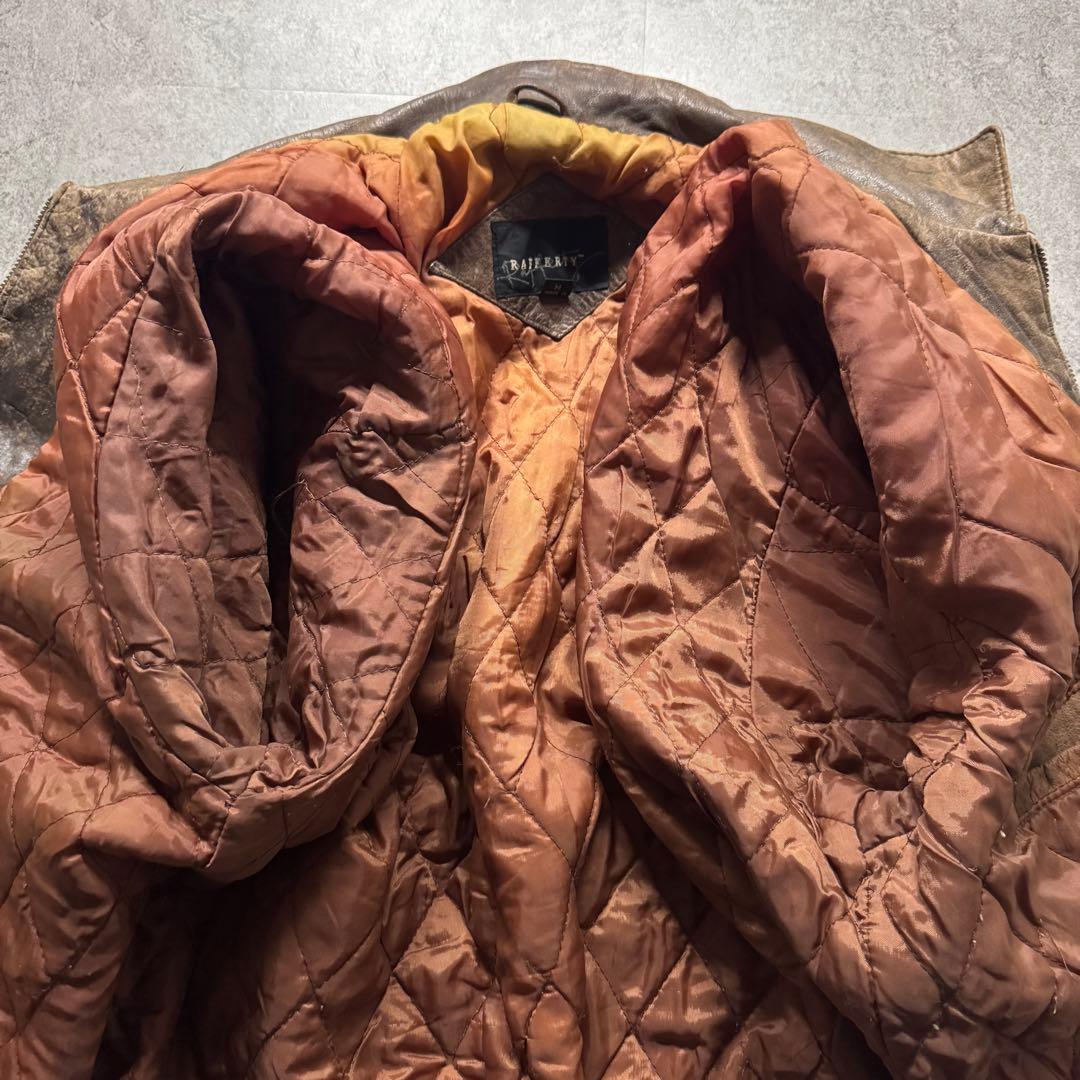 【90s vintage】A-2 leather flight jkt 短丈　M