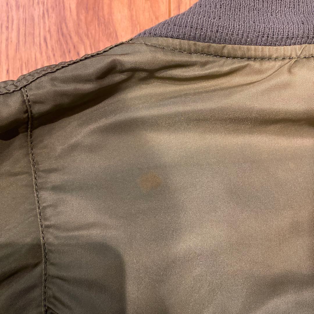す*い様 ALPHA INDUSTRIES 旧ロゴUSA製　MA-1 small