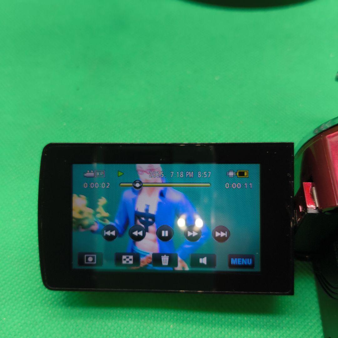 【動作確認済】JVC Everio エブリオ GZ-HM460-R