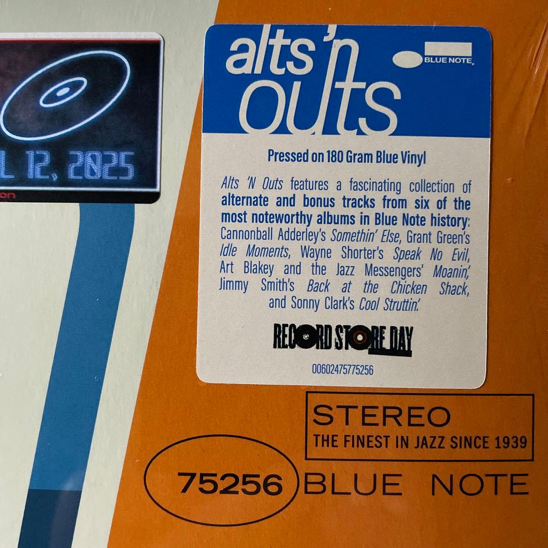 新品 Blue Note / Alts 'N Outs / Art Blakey