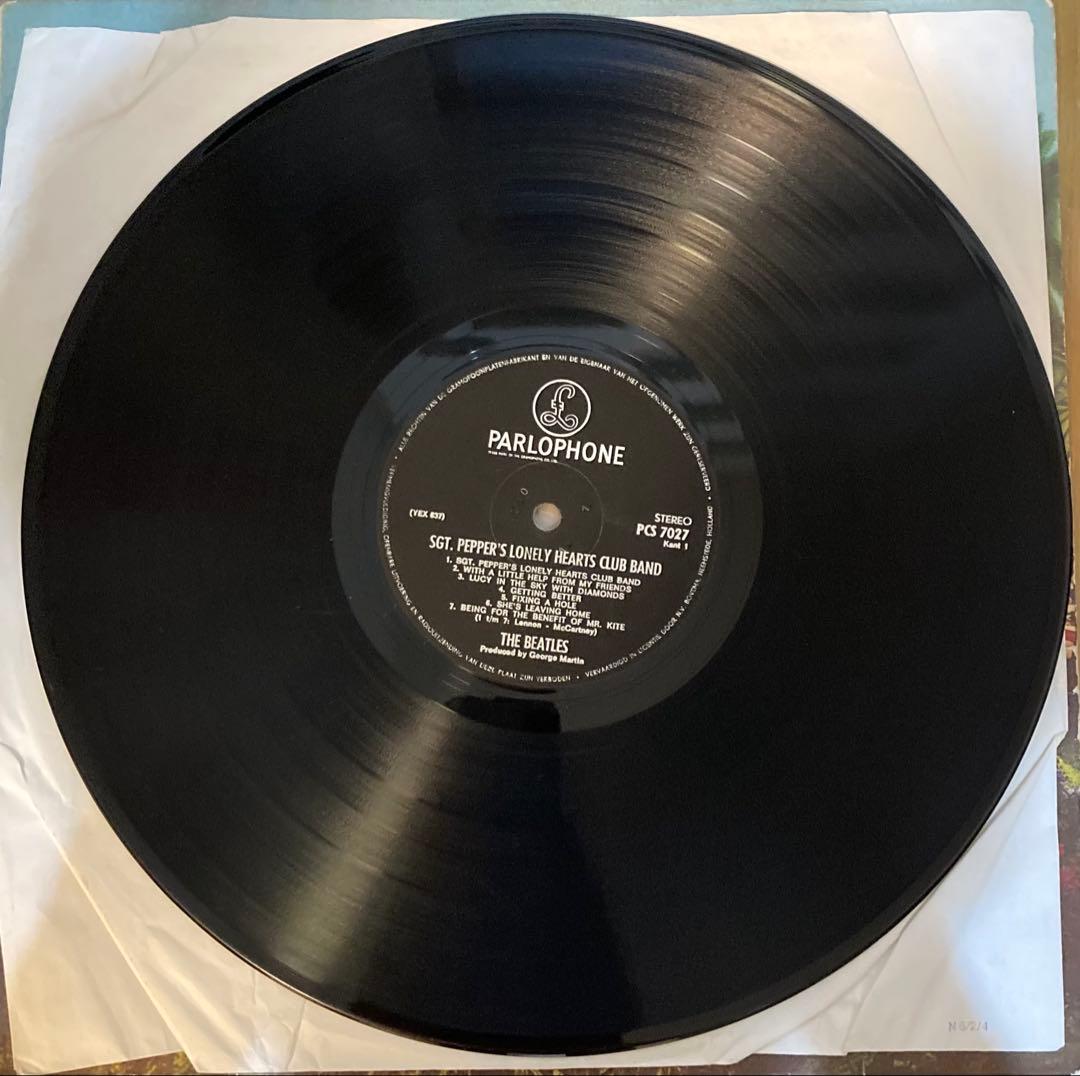 稀少オランダオリジナルBeatlesサージェントペパーズビートルズレコード