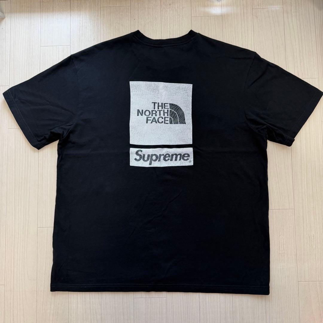 THE NORTH FACE Supreme コラボ Tシャツ ブラック