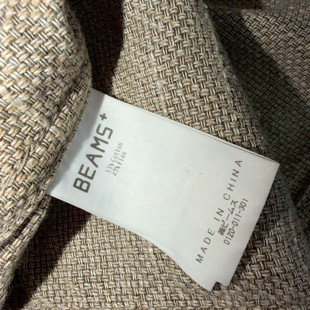 美品 24SS BEAMS PLUS + コットン リネン ミリタリー