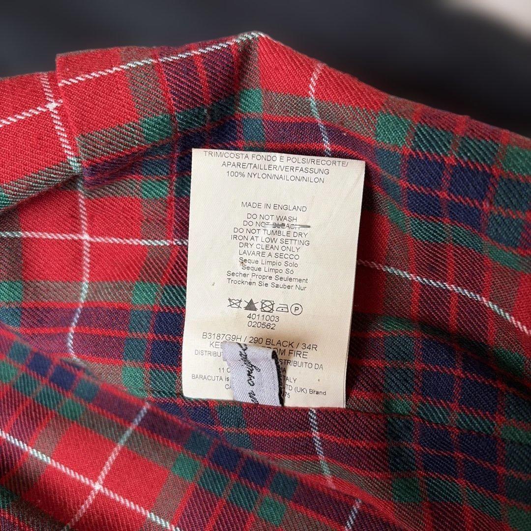 最終値下げ　バラクータ　BARACUTA ブルゾン 34 黒　イングランド製