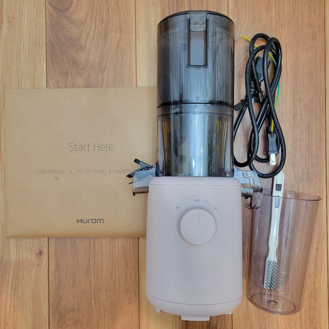 HUROM H310A 低速圧搾式ジュースメーカー ピンク