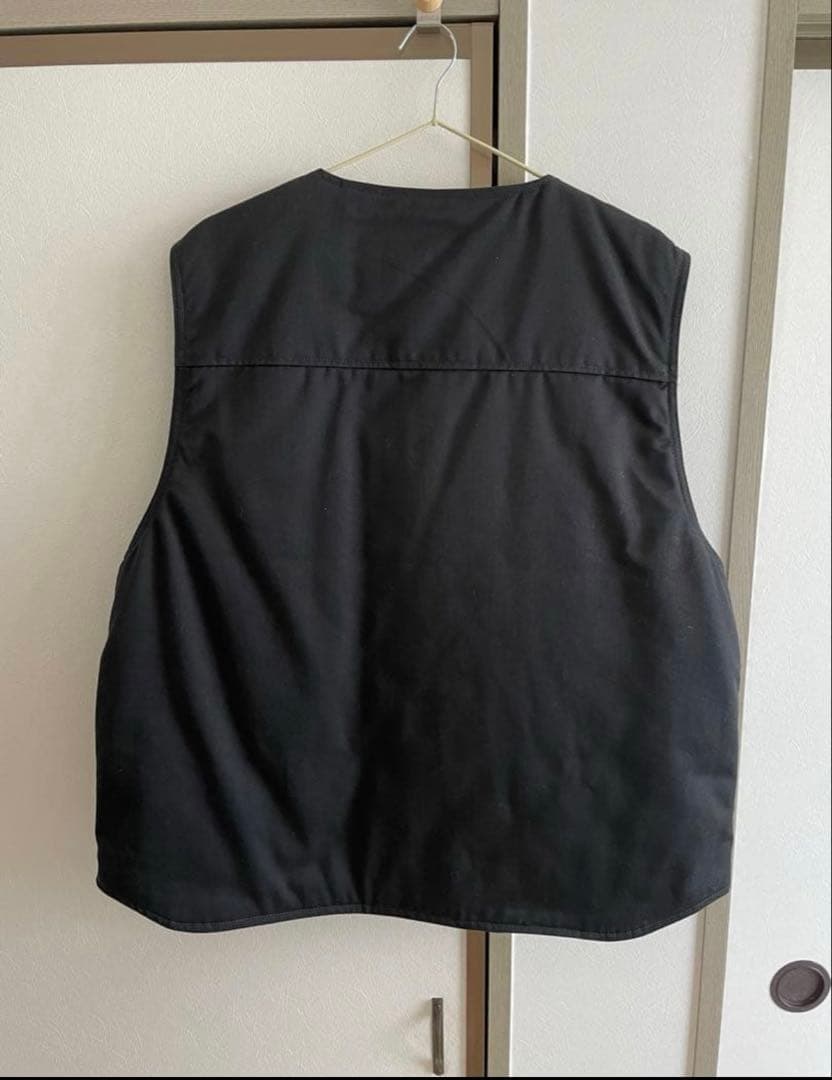 Stussy ブラック ベスト Lサイズ　ステューシー