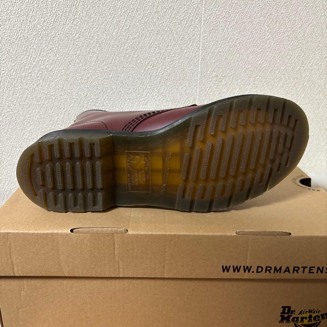 靴 Dr. Martens 1460 W Cherry Red 8 UK