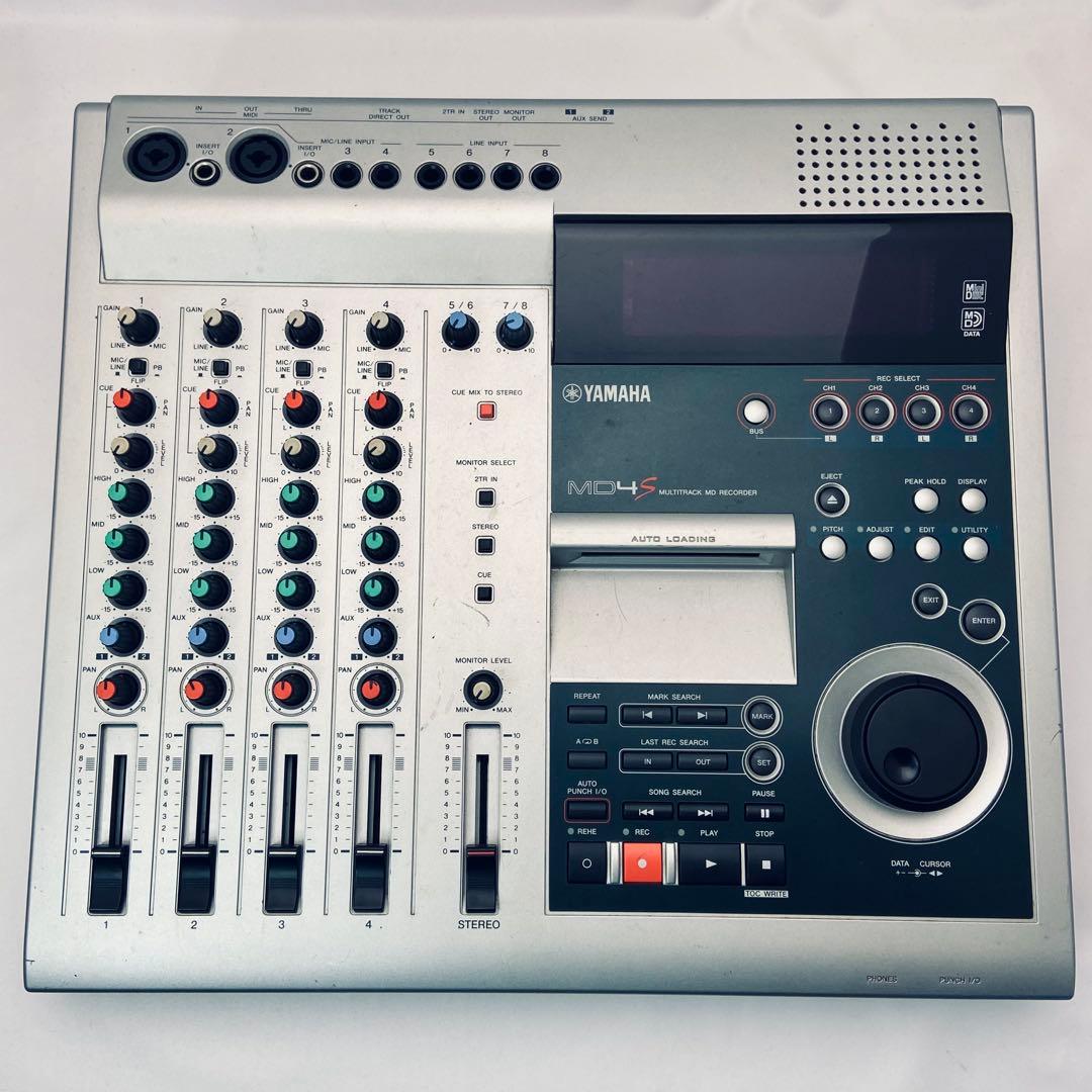 【完動品】YAMAHA MD4S 専用ケース付 MD付 交換用DRIVE付