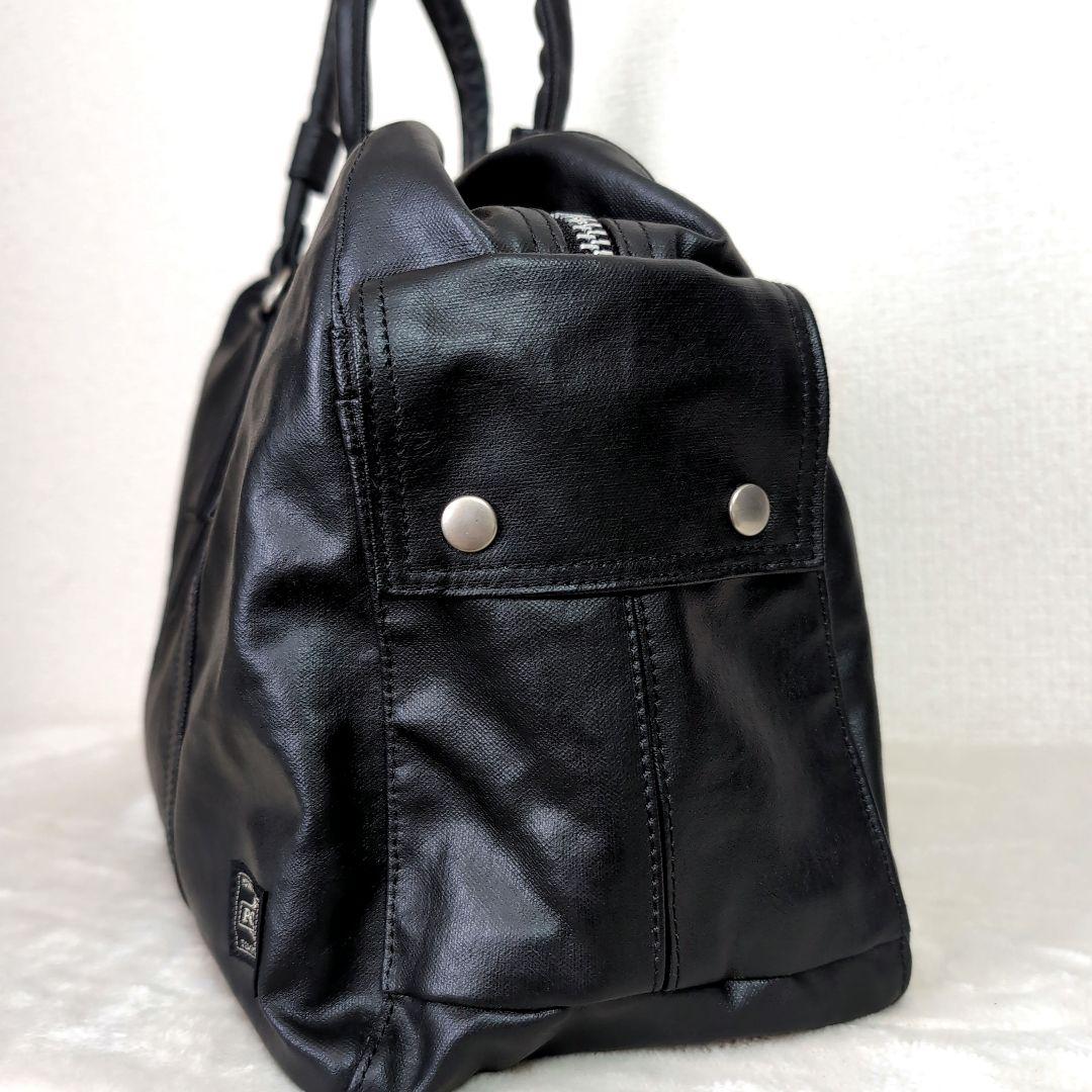ek7 PORTER 美品 ブラック ボストンバッグ 吉田カバン