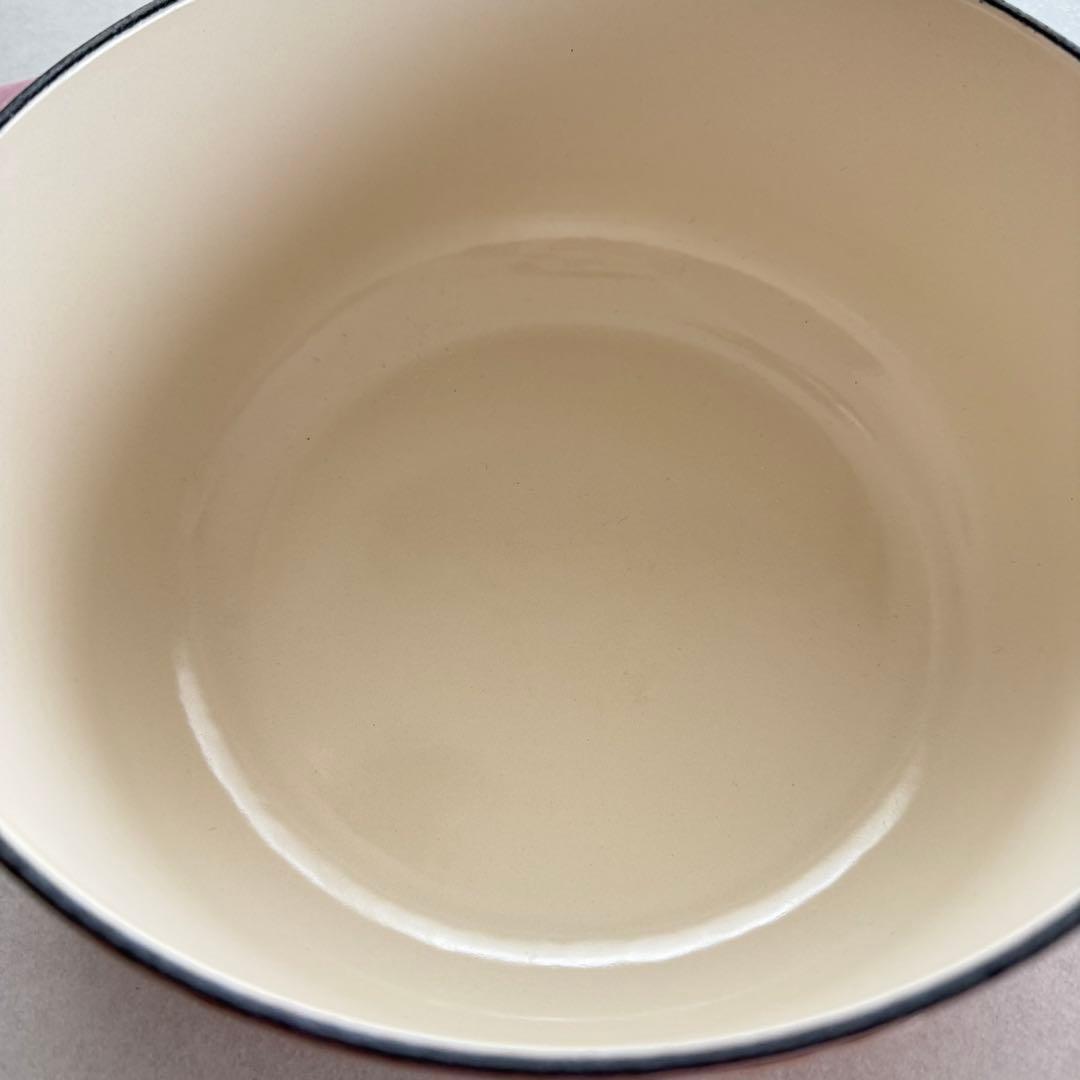 LE CREUSET ルクルーゼ 両手鍋 ココットロンド 20cm ピンク