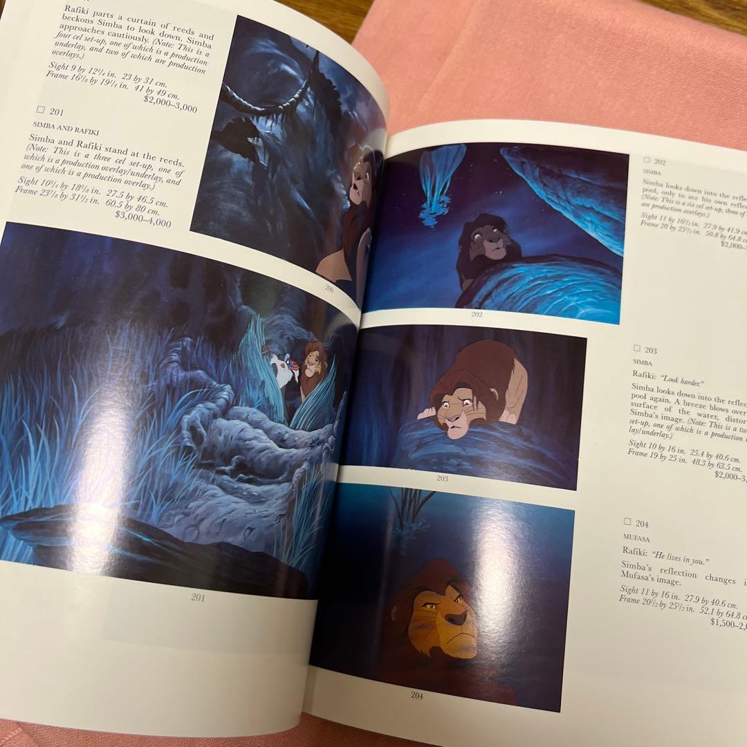 貴重✴︎ディズニー SOTHEBY'S THE ART OF ライオンキング